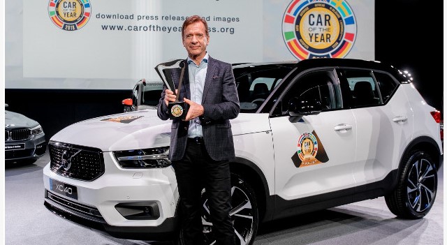 La prima volta di Volvo. La nuova SUV compatta XC40 ha portato per la prima volta il prestigioso premio “Auto dell’Anno” a Volvo Cars